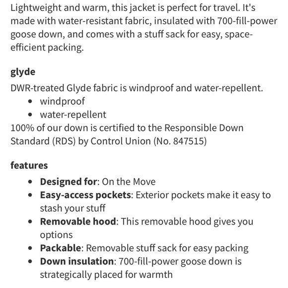 Lululemon Pack It Down Jacket *Shine Black Women's Size 6 Goose Down W4BGNS - Picture 4 of 14